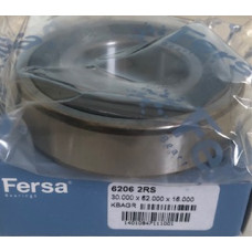 Підшипник 6206 2RS Fersa (30x62x16)