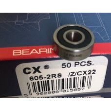 Підшипник 605-2RS CX (5x14x5)