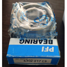 Підшипник коленвала скутера APRILIA DERBI PIAGGIO ITALJET 6302 d17 C3 (17x42x13) PFI