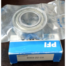 Підшипник 6003-ZZ C0 (17x35x10) PFI